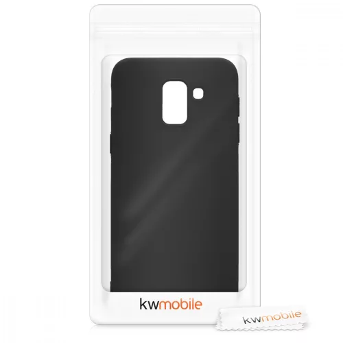 Etui do Samsunga Galaxy J6, Silikon, Czarny, 45796.47