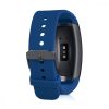 Zestaw 2 pasków do Samsung Gear Fit2 / Gear Fit 2 Pro, kwmobile, silikon, niebieski / czarny, 38830.04