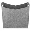 Filcowy kosz do przechowywania Navaris Basket, szary, 40 x 23 x 39,5 cm, 45832.19