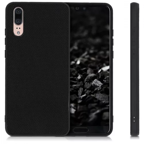 Etui do Huawei P20, Nylon, Czarny, 45846.01