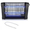 Lampa UV na owady 4000V, 80 m2, Kwmobile, Czarna, Plastik, 46029.01