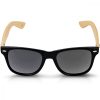 Okulary przeciwsłoneczne Navaris unisex, UV400, bambus, szary, 40731.01.47