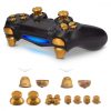 Zestaw przycisków do kontrolera PlayStation 4 Pro/PS4 Slim, Kwmobile, złoty, aluminium, 46055.21