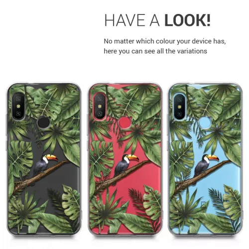 Etui do Xiaomi Mi A2 Lite / Redmi 6 Pro, Silikon, Zielone, 46064.01