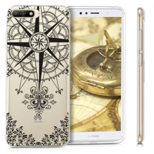 Etui do Huawei Y6 (2018), Silikon, Czarny, 44877.08