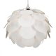 Lampa wisząca z nowoczesnym abażurem IQ Jigsaw 15,7 cali/ 40 cm, Kwmobile, Biały, 46223.02