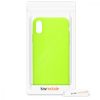 Etui do Apple iPhone X / iPhone XS, Silikon, Żółty, 46270.75