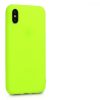 Etui do Apple iPhone X / iPhone XS, Silikon, Żółty, 46270.75