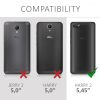 Pokrowiec na Wiko Harry 2, Skóra ekologiczna, Czarny, 46284.01