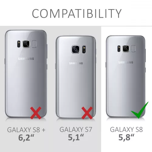 Etui do Samsunga Galaxy S8, Silikon, Wielokolorowe, 41784.34