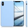 Etui do Apple iPhone XS Max, Silikon, Niebieski, 45909.58