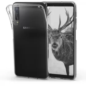   Etui do Samsunga Galaxy A7 (2018), Silikon, Przezroczysty, 46419.03