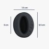 Zestaw 2 poduszek nausznych do słuchawek Sennheiser HD 4.50 BTNC, Kwmobile, czarny, eko skóra, 46414.01