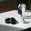 Zestaw 2 poduszek nausznych do słuchawek Sennheiser HD 4.50 BTNC, Kwmobile, czarny, eko skóra, 46414.01