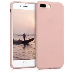   Etui do Apple iPhone 8 Plus / iPhone 7 Plus, Silikon, Różowe Złoto, 39499.89