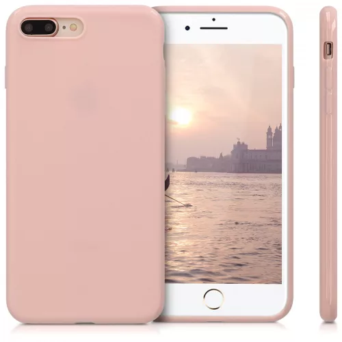 Etui do Apple iPhone 8 Plus / iPhone 7 Plus, Silikon, Różowe Złoto, 39499.89