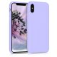 Etui do Apple iPhone X / iPhone XS, Silikon, Fioletowy, 46313.108