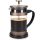 Cafetiera cu piston Navaris retro, 600 ml, sistem cu 3 filtre, sticla borosilicata, 46547.01.02