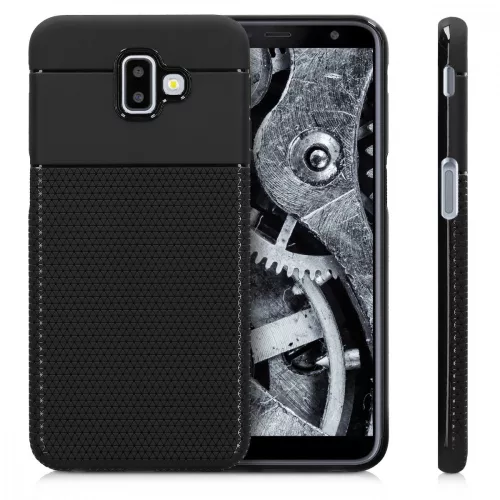 Etui do Samsunga Galaxy J6 Plus, Silikon, Czarny, 46596.01