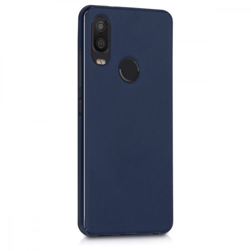 Etui na BQ Aquaris X2, silikon, niebieski, 45192.53