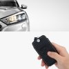 Osłona kluczyka do samochodu Renault / Dacia - 4 przyciski - Keyless Go, ekoskóra, czarna, 44637.11