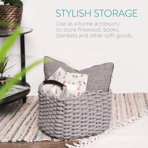 Tkaninowy kosz dla kota z poduszką, 47064.1