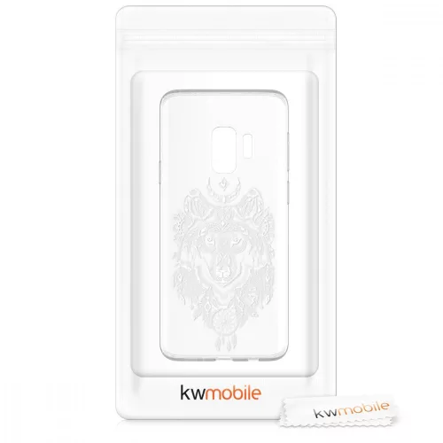 Etui do Samsunga Galaxy S9, Silikon, Białe, 44092.11