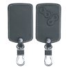 Etui na kluczyki do samochodu Renault / Dacia - 4 przyciski - Keyless Go, Skóra ekologiczna, Szare, 45656.73