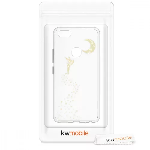 Etui do Vivo Y81, Silikon, Złoto, 47262.01