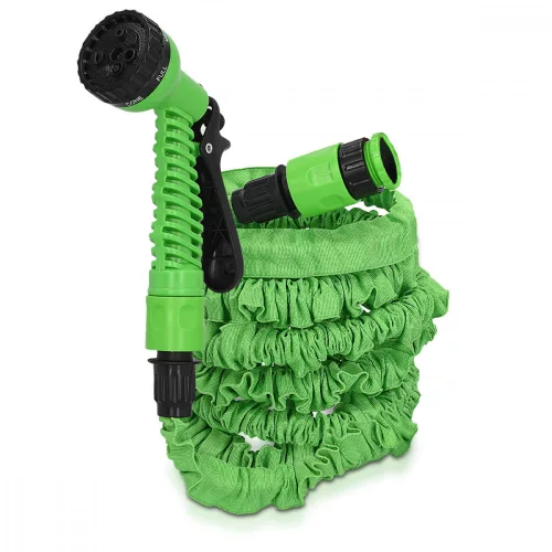 Wąż ogrodowy Navaris 15 m, pistolet natryskowy z 7 modelami, 47273.01