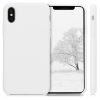 Etui do Apple iPhone X / iPhone XS, Silikon, Biały, 42495.02