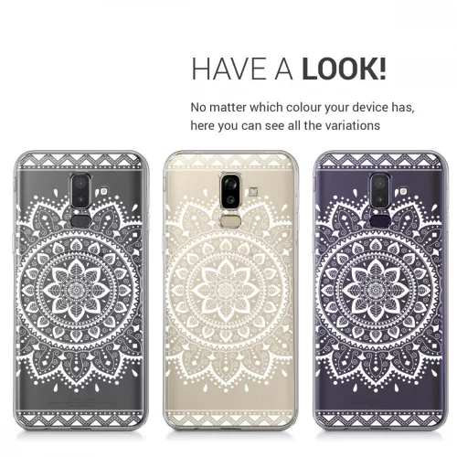 Etui do Samsunga Galaxy J8, Silikon, Przezroczysty, 47354.01