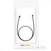 Pasek do słuchawek Huawei FreeBuds, Kwmobile, Czarny, Silikon, 47399.01