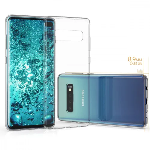 Etui do Samsunga Galaxy S10 Plus, Silikon, Przezroczysty, 47454.03