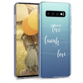  Etui do Samsunga Galaxy S10, Silikon, Przezroczysty, 47448.02