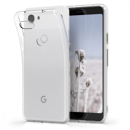 Etui do Google Pixel 3a, Silikon, Przezroczysty, 47589.03