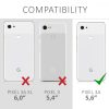 Etui do Google Pixel 3a, Silikon, Przezroczysty, 47589.03