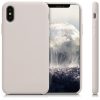 Etui do Apple iPhone X / iPhone XS, Silikon, Beżowy, 46313.11