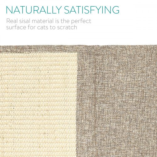Zestaw 2x Ochrona przed zadrapaniami dla kotów, 60x45 cm, sizal, brązowy, 46354.24.02