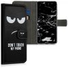 Etui do Huawei Y7 (2019) / Y7 Prime (2019), Ekoskóra, Czarny, 47664.01