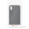 Etui do Apple iPhone XR, tekstylne, szare, 46974.02