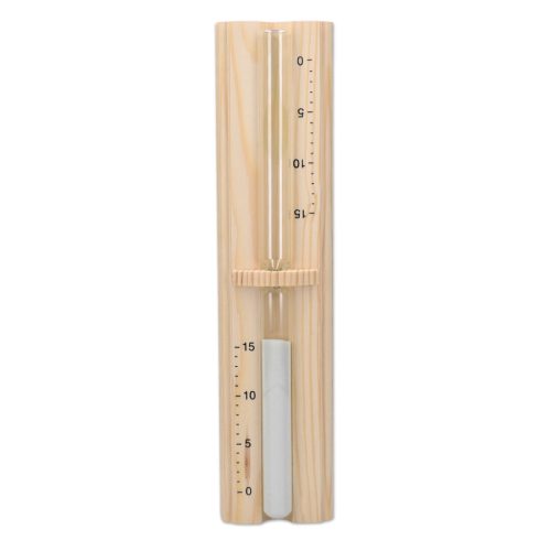 Clepsidra Sauna Navaris, 29.5x7.5x4 cm, Lemn Pin, Rezistenta Caldura, 47800.02