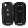 Osłona kluczyka do samochodu VW / Skoda / Seat - 3 przyciski, plastik, czarna, 47855.01