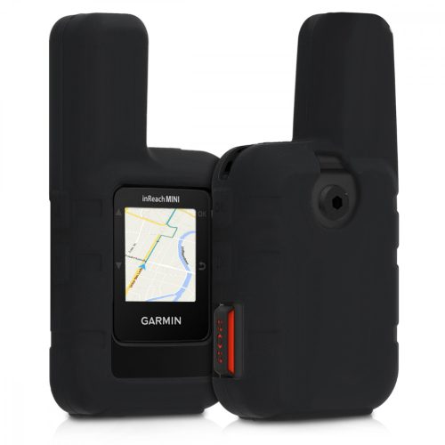 Etui ochronne do GPS Garmin inReach Mini, Kwmobile, Czarny, Silikon, 48045.01