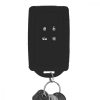 Osłona kluczyka do samochodu Renault / Dacia - 4 przyciski - Keyless Go, silikon, czarna, 48035.01