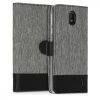 Etui do Nokii 1 Plus, tekstylne, szare, 48021.01