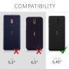 Etui do Nokii 1 Plus, tekstylne, szare, 48021.01