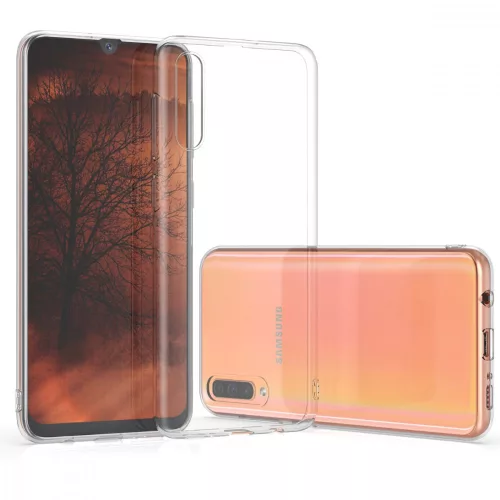 Etui do Samsunga Galaxy A50, Silikon, Przezroczysty, 48053.03
