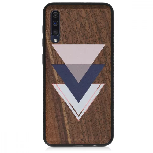 Etui do Samsunga Galaxy A50, Drewniane, Wielokolorowe, 48177.01