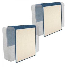   Zestaw 2x Ochrona przed zadrapaniami dla kotów, 60x45 cm, sizal, niebieski, 46354.04.17